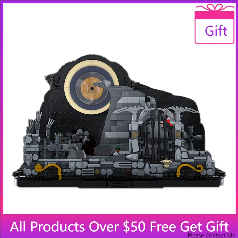 

Конструктор MOC «спиральная Горка», в темном стиле