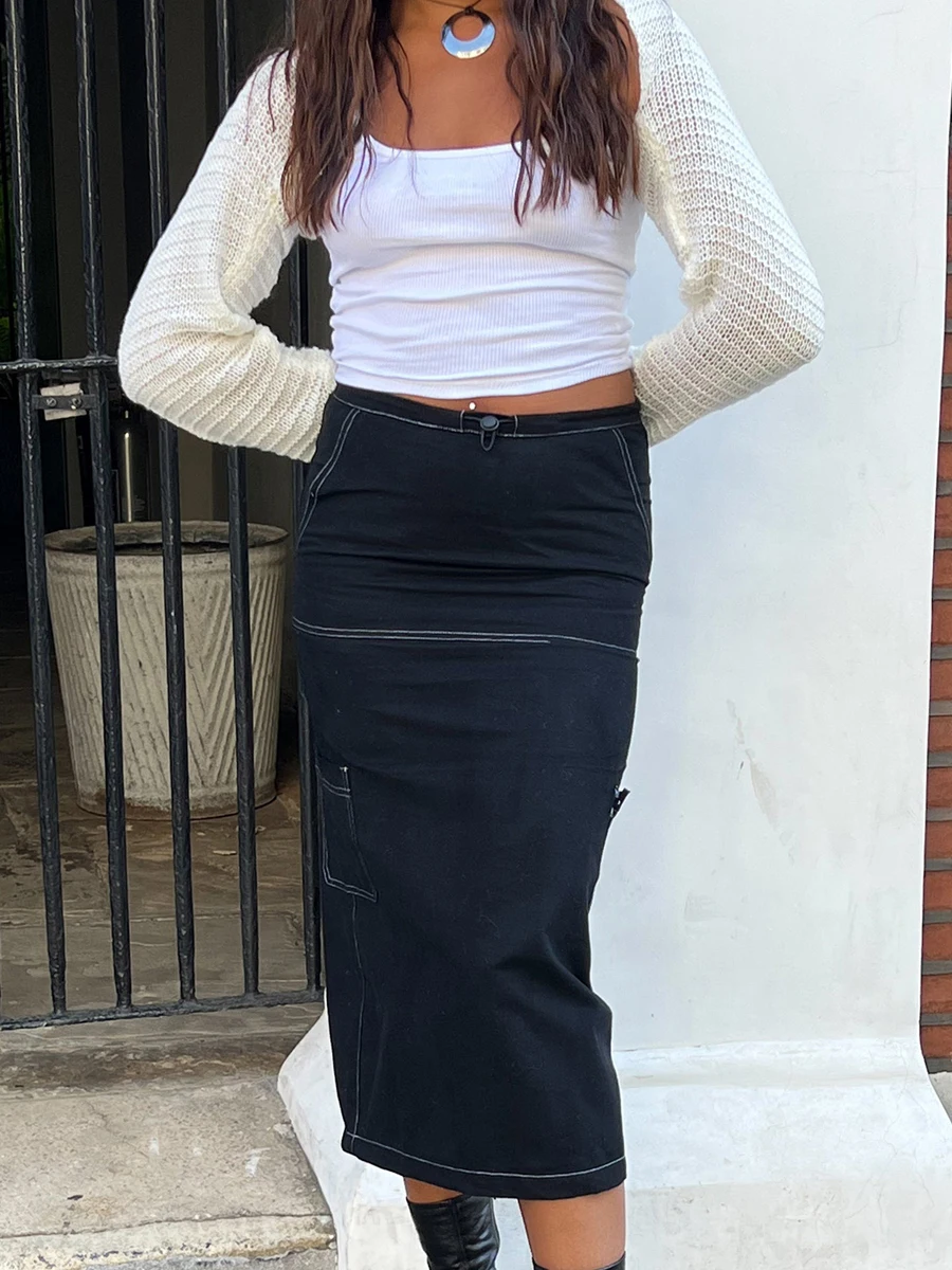 

Women Fashion Wild Shrugs Crop Sweater Solid Color Long Sleeve Knitted Cardigan Spring Autumn Casual Cover-Ups Tops