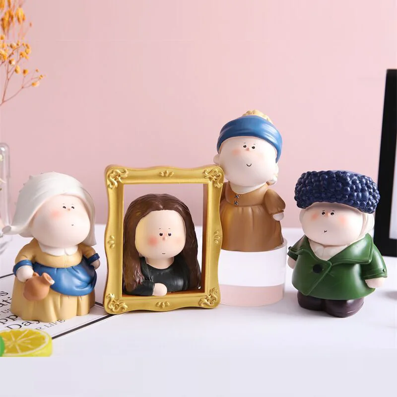 Креативные кукольные украшения для полных художников аксессуары рабочего стола