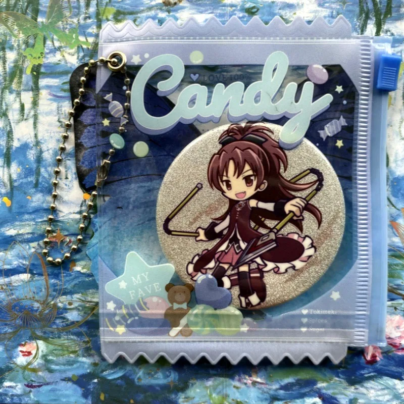 Фото Аниме Puella Magi Madoka Magica заколки Милая 58 мм фигурка Homura Miki Sayaka Брошь Косплей искусственная обувь ювелирные аксессуары №2