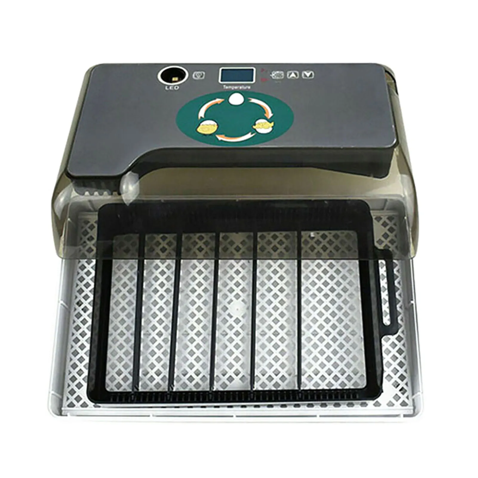 

12 Eggs Automatic Egg Incubator Automatic Flipping Incubator with LED Light for Chickens Ducks Goose Birds