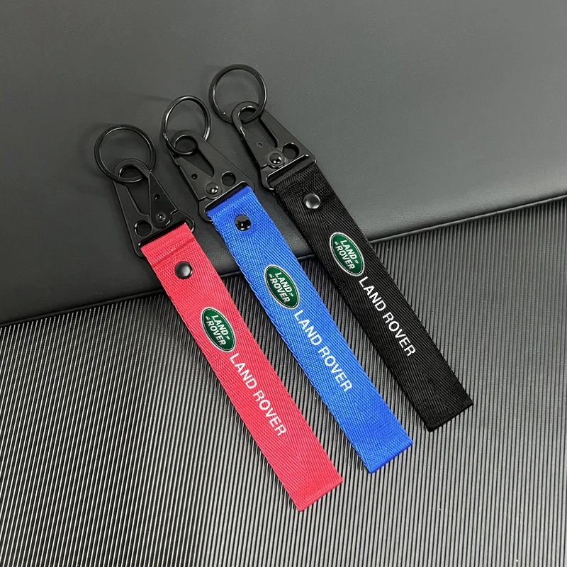 Автомобильный нейлоновый брелок для ключей кольцо ремешок держатель Land Rover L494 RANGE
