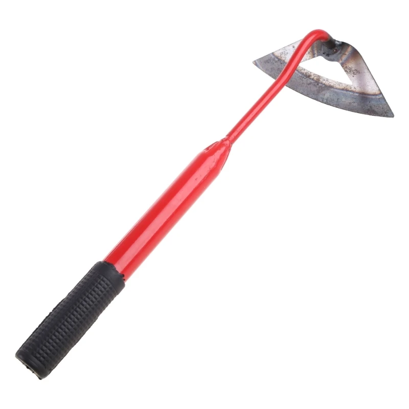 

N7MD Loose Soil Tool Hardened Hollow Hoe Durable Agriculture Tool Garden Edger Weeder for Backyard Weeding Loosening Planting