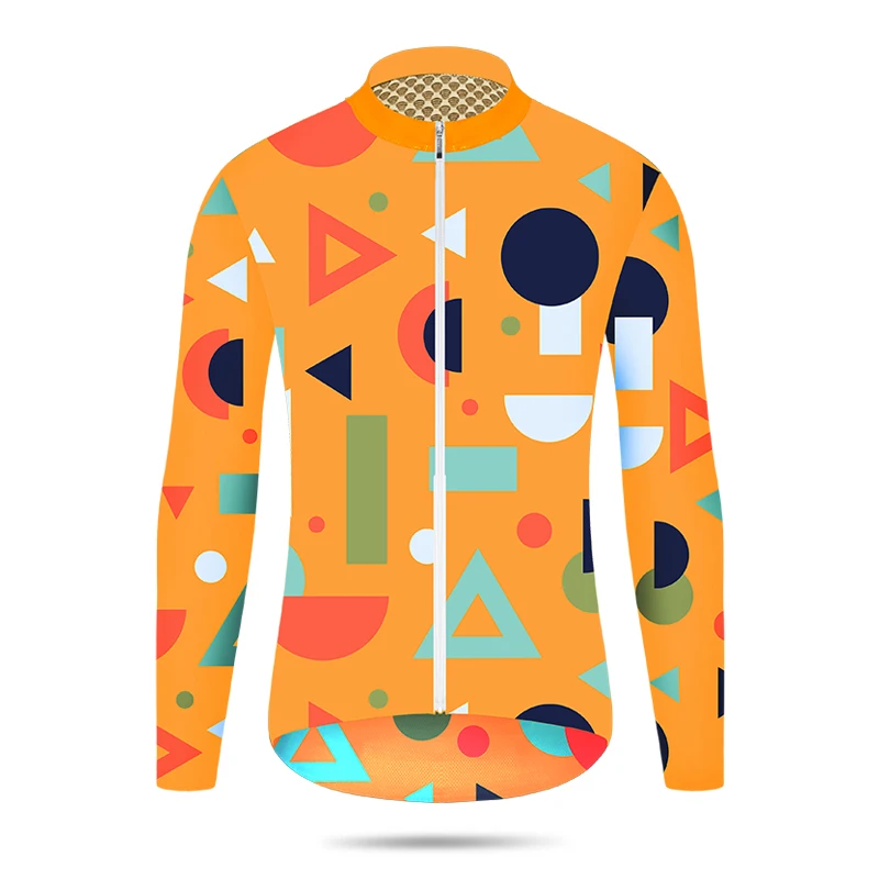 Велосипедная одежда KIAE с длинным рукавом для мужчин и женщин цветные дорожные