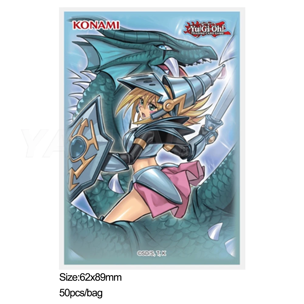 

Yu Gi Oh Dark Magician Girl Card Sleeves Case 50pcs /lote YGO-47