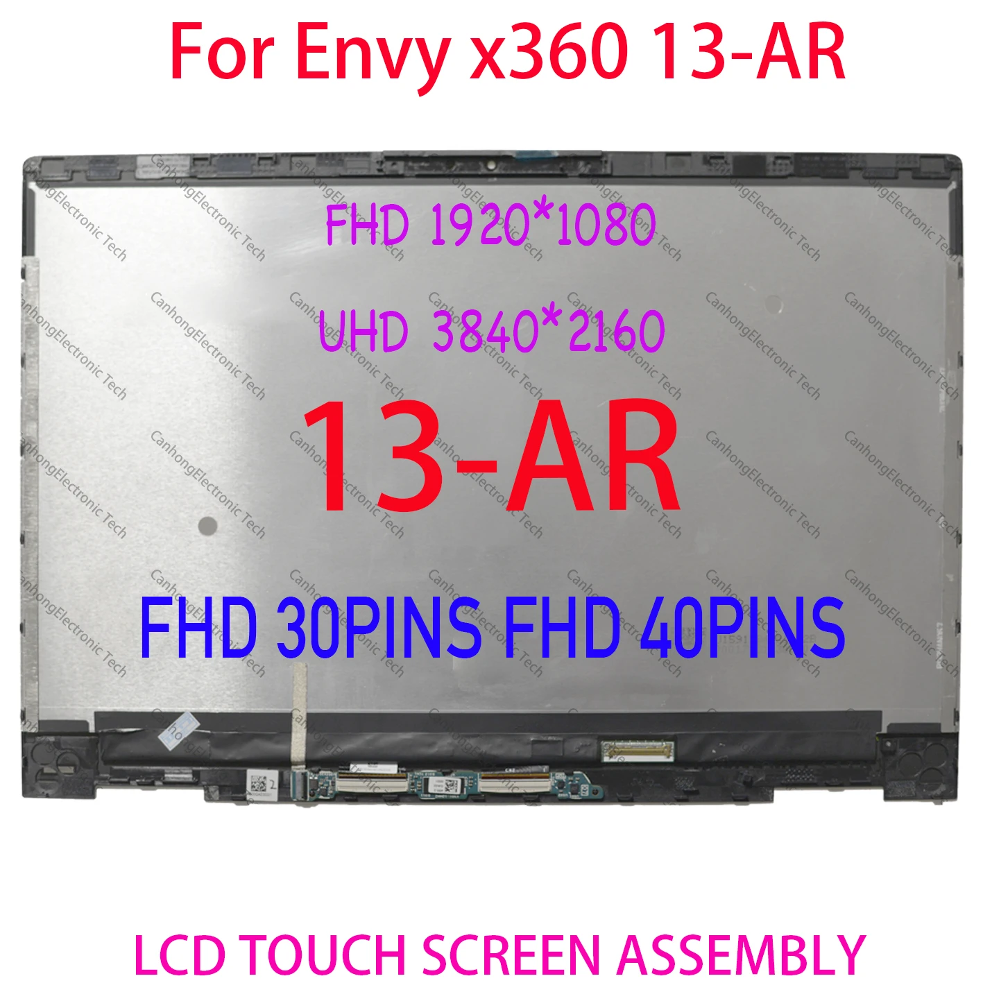 

ЖК-экран в сборе для HP ENVY X360 13-AR 13-ar0004nv M133NVF3 R2 B133HAN05.7 LP133WF9