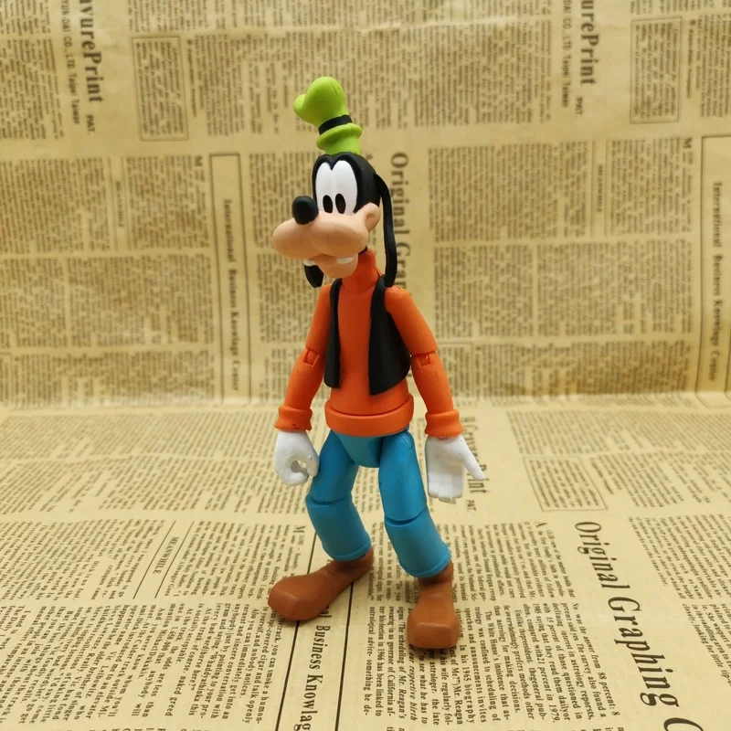 Disney Mickey Minnie Figure Goofy Donald Duck Pluto Movable Joint Pendant Accessory Ornaments Children Present