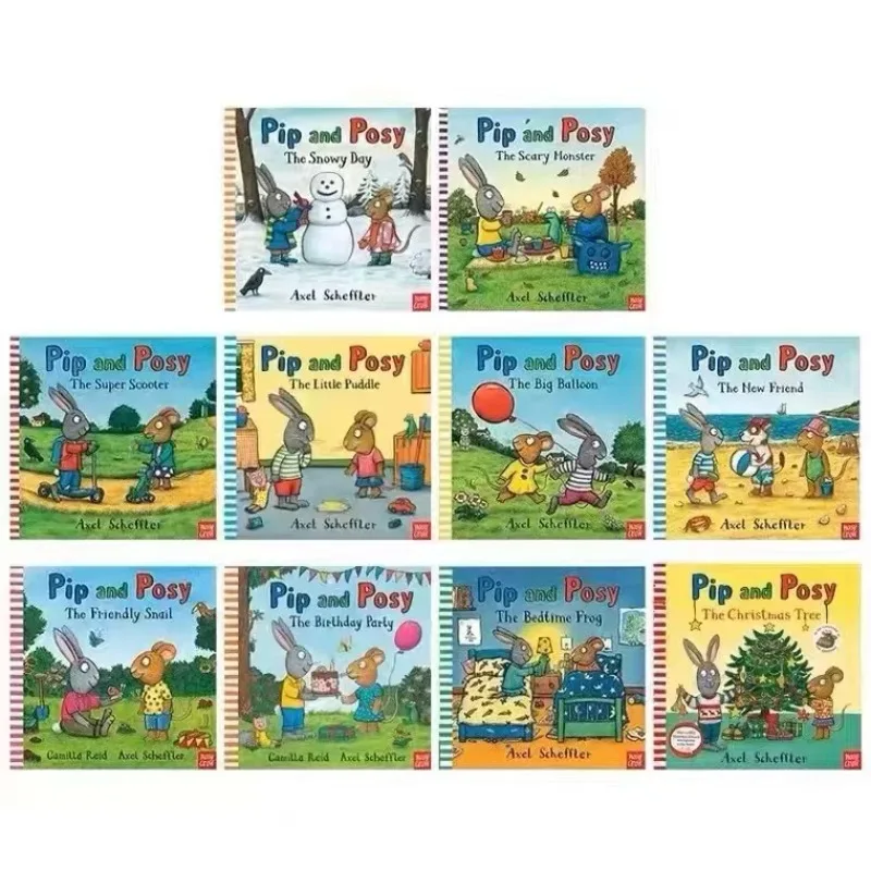 

10 книг Pip and Posy Click на английском языке