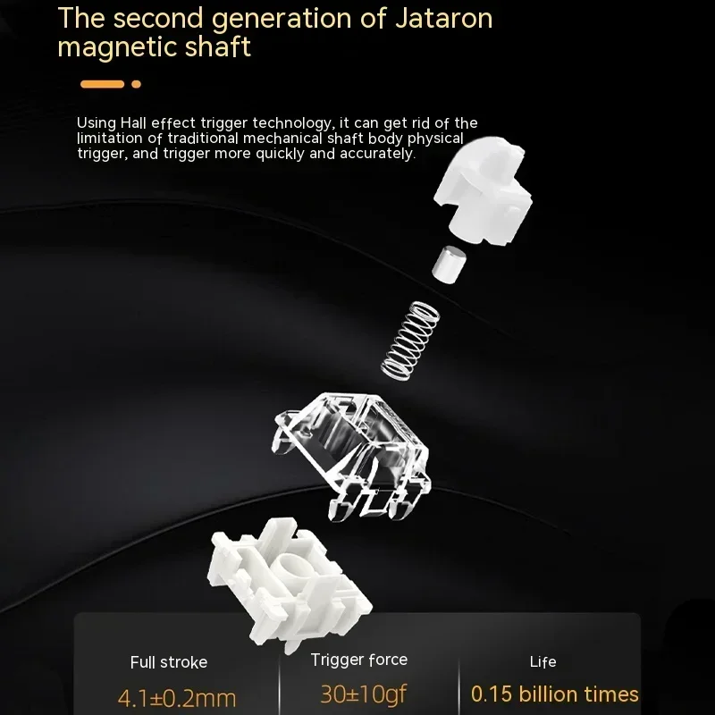 IROK ND75 игровая механическая клавиатура для киберспорта с магнитной осью HotSwap 75