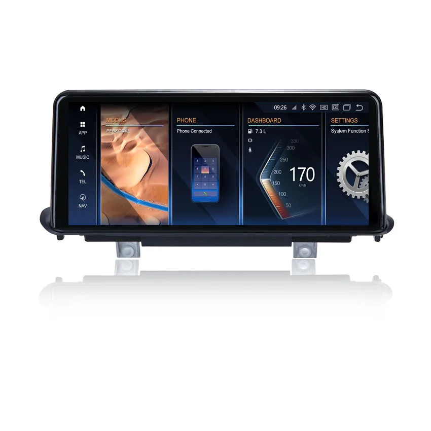 Автомобильная система Android 13 0 4 Гб ОЗУ 64 ПЗУ с Carplay Wi-Fi Bt Usb аудио видео Gps-навигатор