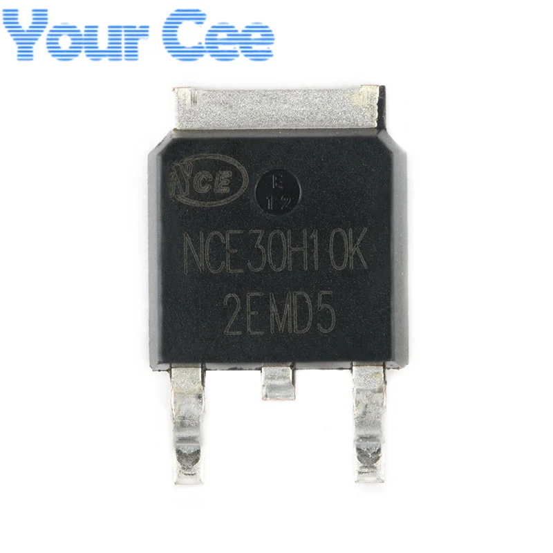 

10PCS NCE30H10K TO-252-2 30V 100A N-channel MOS трубка с полевым эффектом
