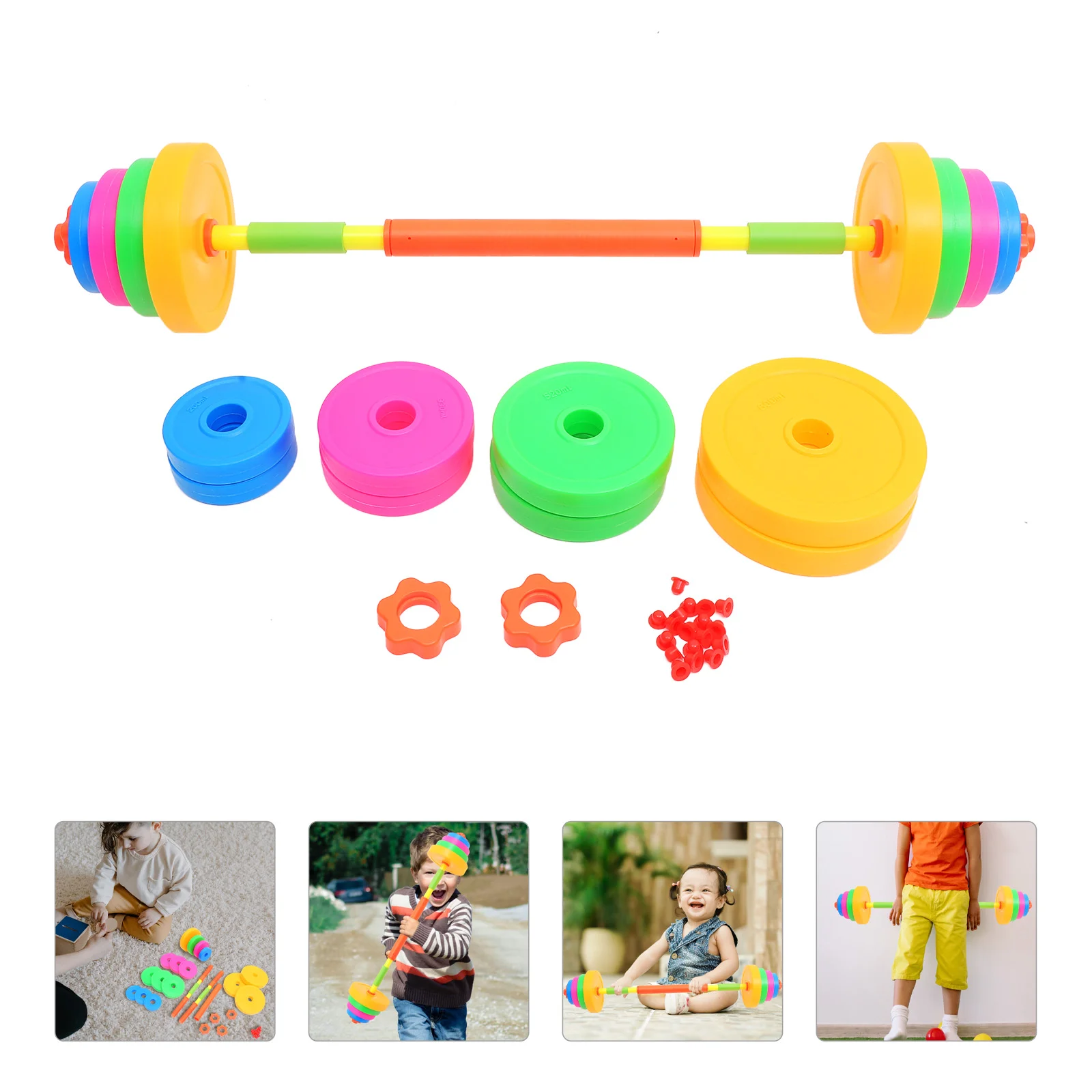 

Kids Weights Dance Dumbbells Toy Body Training Children Barbells Plaything Workout Equipment Small for Women Tools