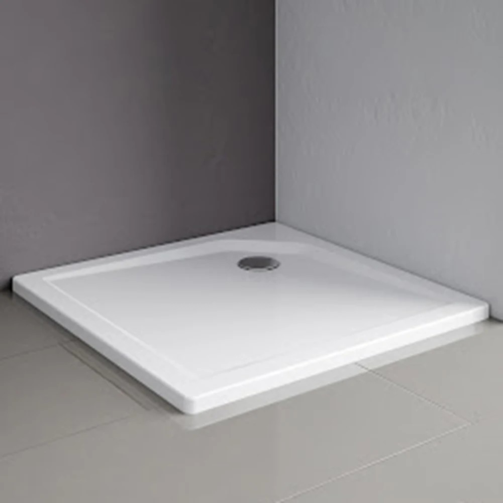 

Chrome Shower Tray with Waste Trap, 90mm Diameter, Easy to Clean, Long Lasting Quality Perfect for Modern Bathrooms