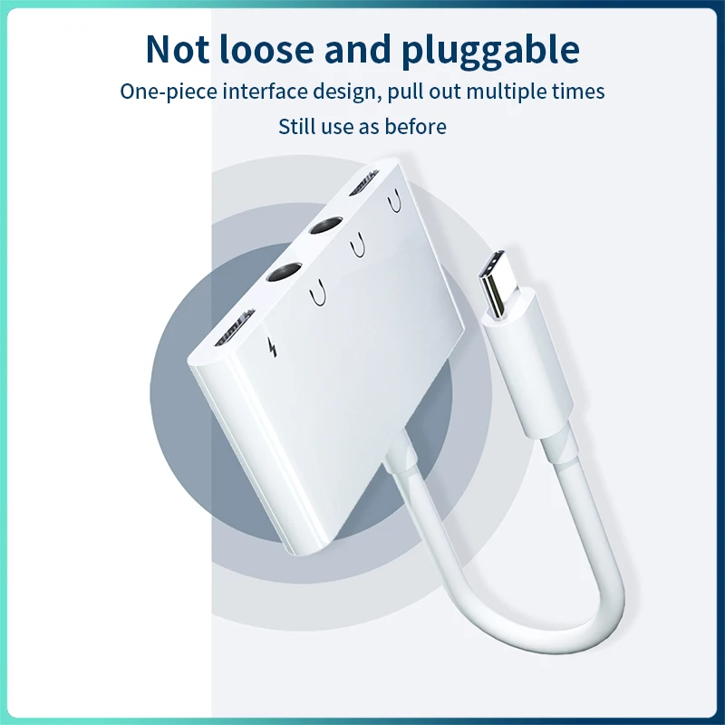 Адаптер для наушников со штекером USB Type-C на 3 5 мм