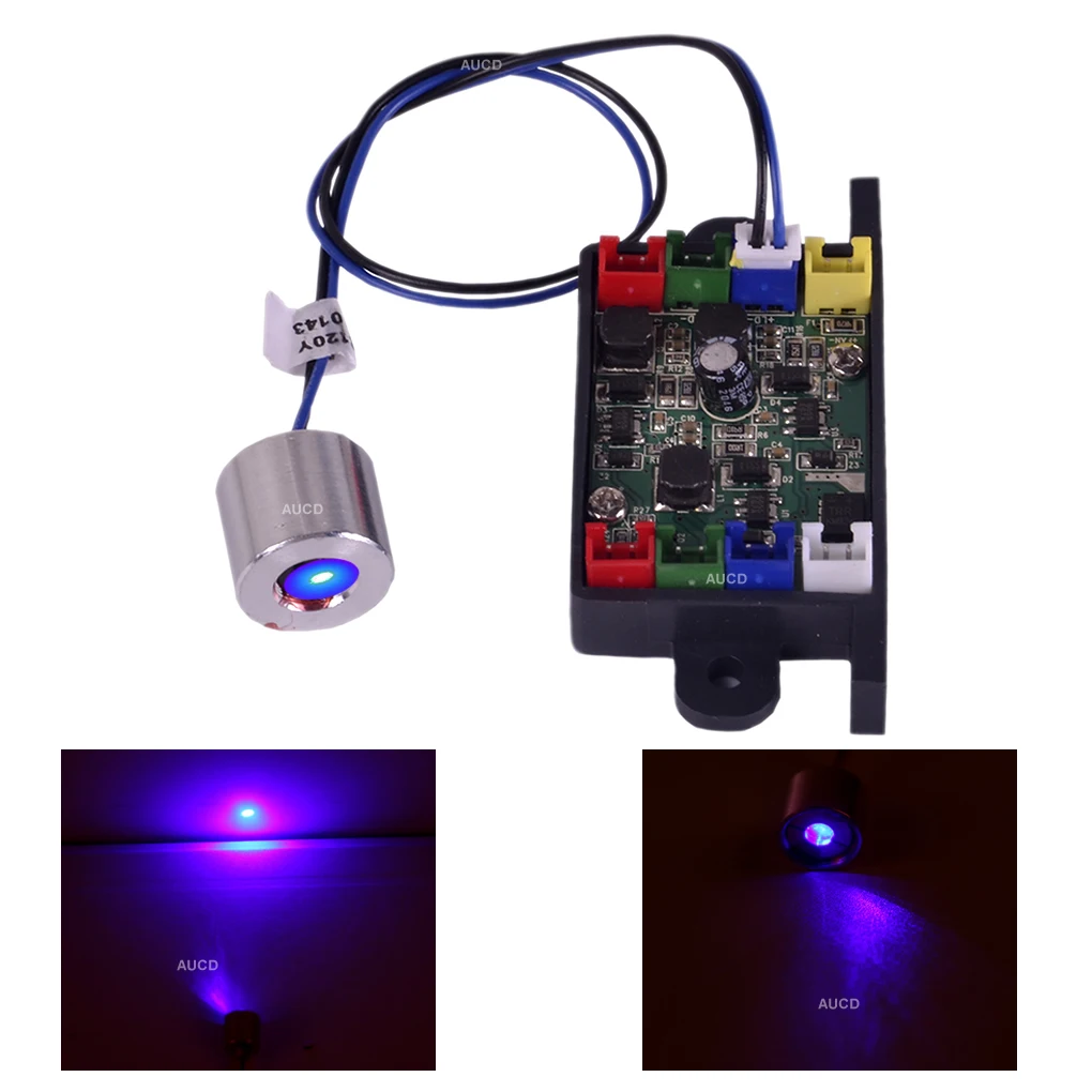 

Φ18mm/0.7" Blue 150mW Dot B Laser Diode Module Driver For Sighting Device Pro Disco DJ Party Projector Stage Lighting DPSS Parts