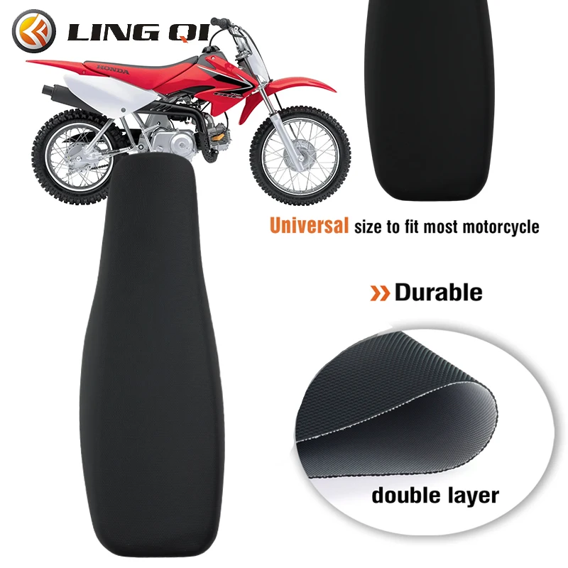 

INGQI RACING Motorcycle Seat Cushion Rear Seat Customizable For Dirt Bike HONDA CRF70 Pit Bike Motocross Motorcycle Parts