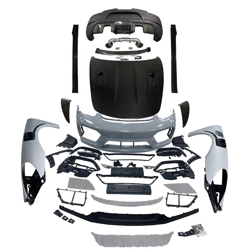 SPC GT4RS Aerodynamik Karosseriekit для Cayman 981 Gesichtslift stohu Altes 718 2013-2015