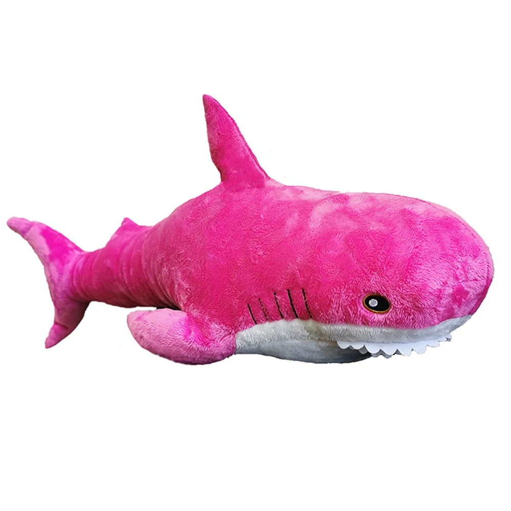 Soft toy pink shark 60 cm | Stuffed & Plush Animals