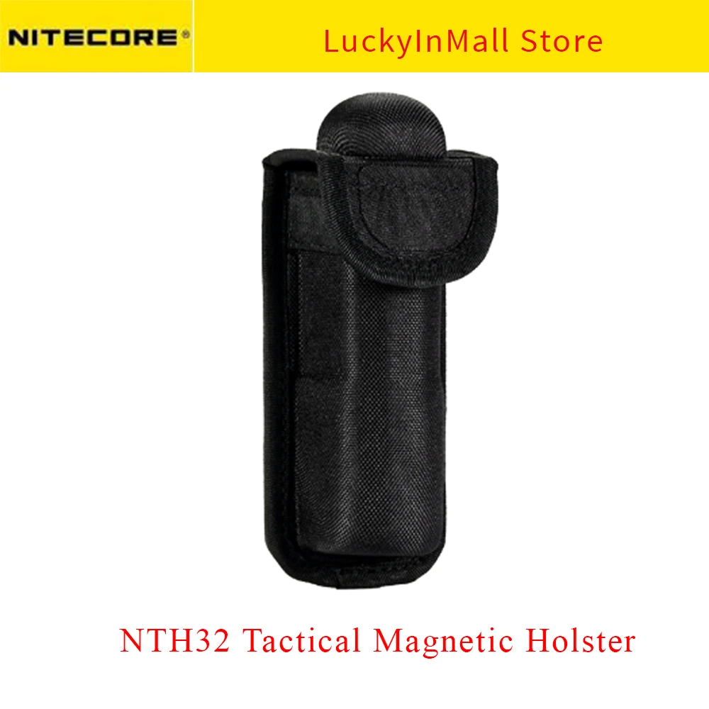 Genuine Nitecore NTH32 Tactical Magnetic Holster Original Professional Light Accessories Mount Holder of P20i P20iUV P20iX Torch