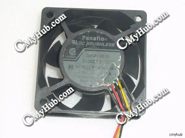 3pin Cooiing Fan для Panaflo 26NA80510 2B05DT2 2FS FBA06A24U 8dc24v 0.16A 6025 6CM 60mm 60x60x25mm