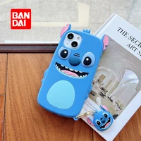 bandai disney 3d phone case for iphone 13 13pro 12 12pro 11 pro x xs max xr 7 8 plus kawaii cartoon cover soft fundas shell