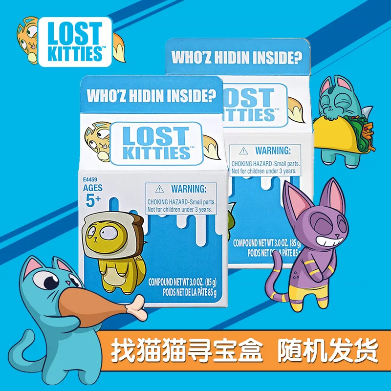 Оригинальные оригинальные куклы потерянные котята аниме фигурка ПВХ кавайная