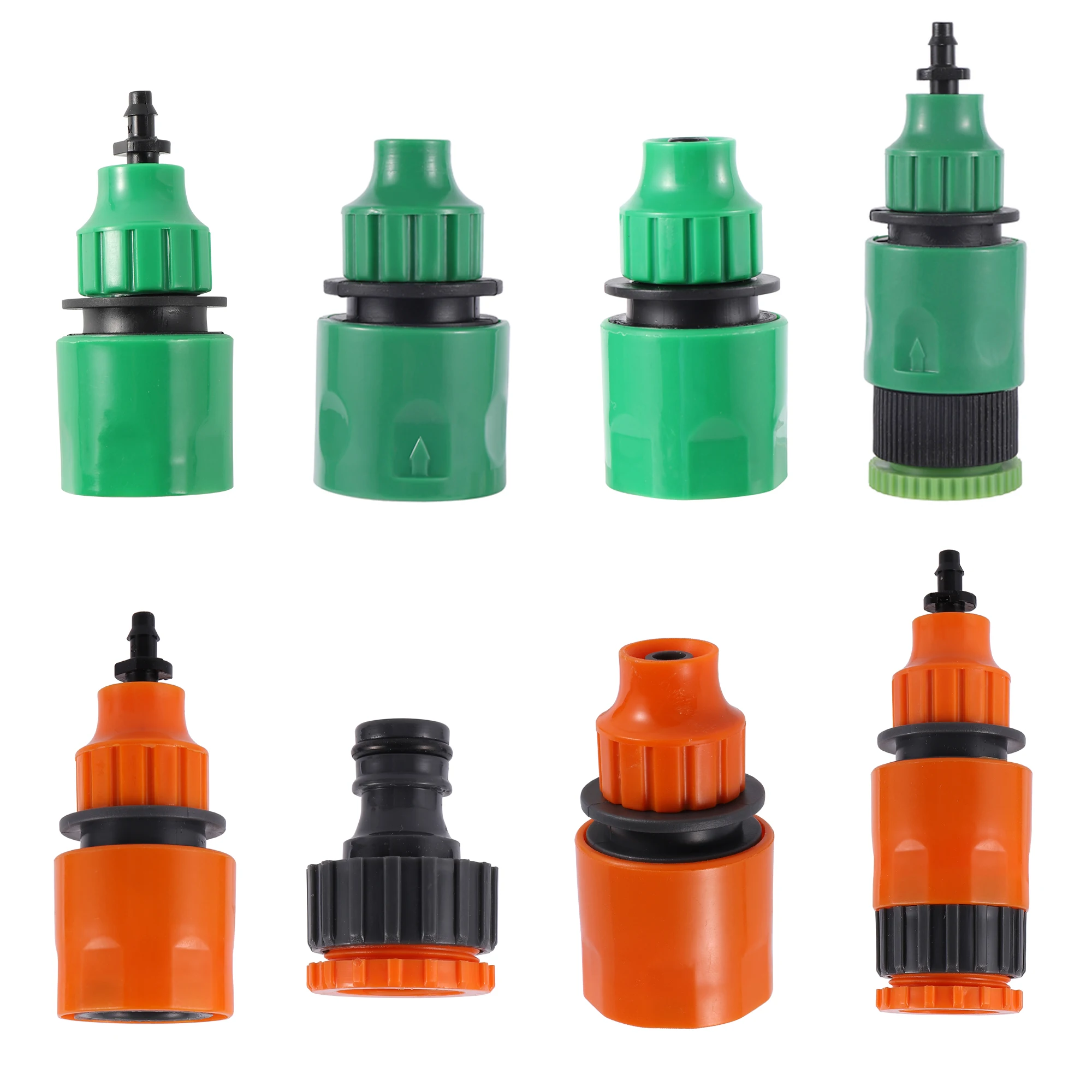 4/7mm 8/11mm Hose Quick Connector Garden Irrigation Lawn Watering Water Supply Fast Connect Joint Car Washing Cleaning Coupler