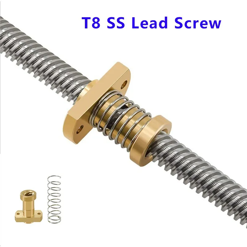 

Ходовой винт T8 Anti-Backlash Nut нержавеющая сталь