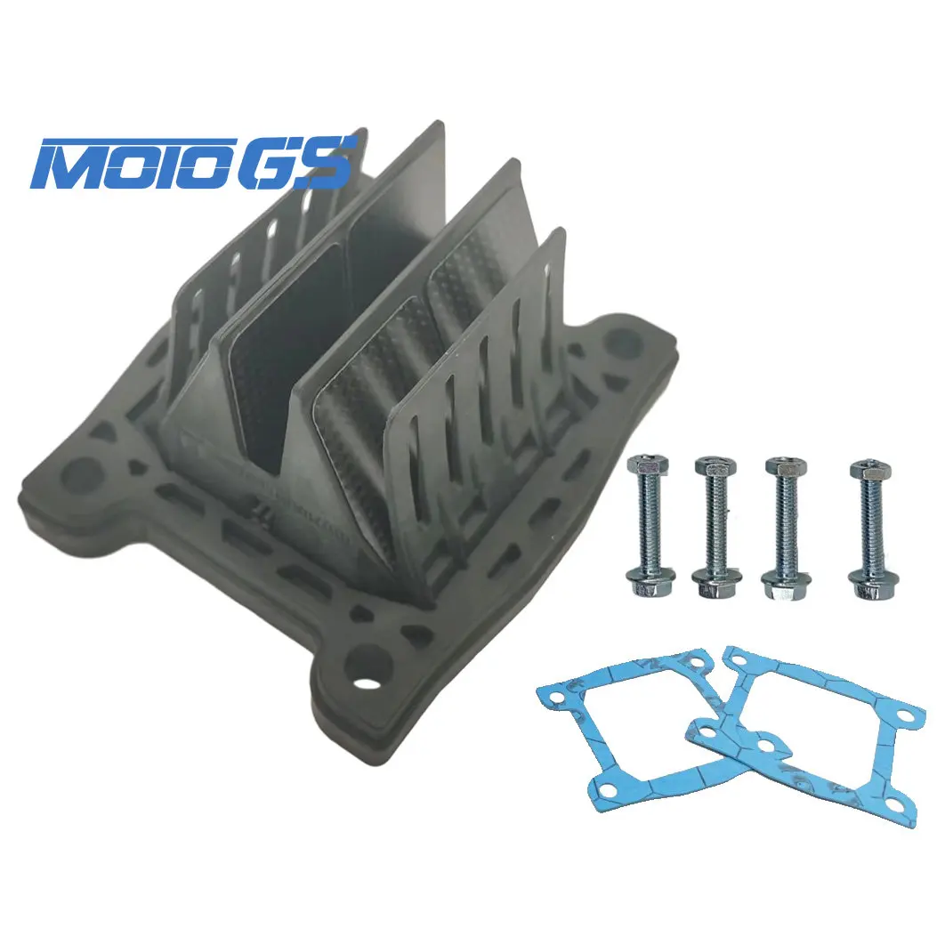 Система герметичных клапанов для YAMAHA YFS200 Blaster 1988-2006, Carbon Fiber Petal Moto V4145 для V-Force 4