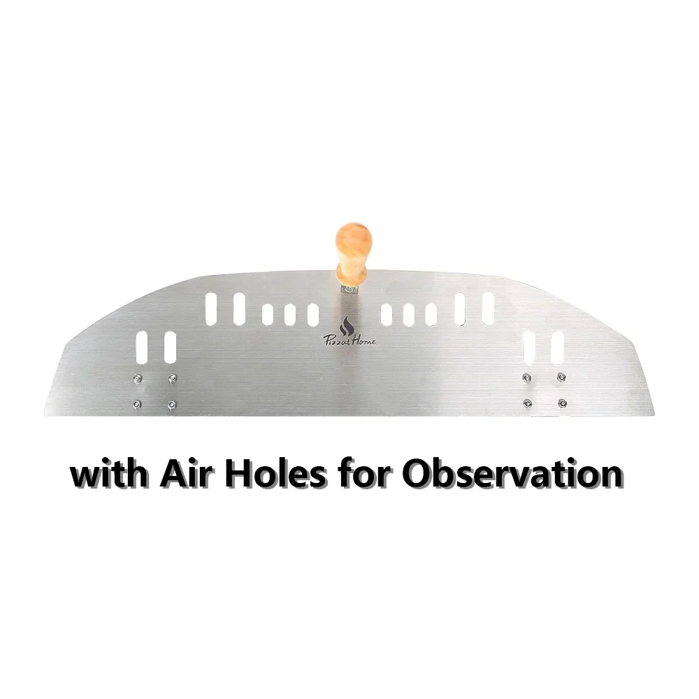 16/12 Zoll Pizzaofentür Edelstahl Perfekt Größe für OONI Koda