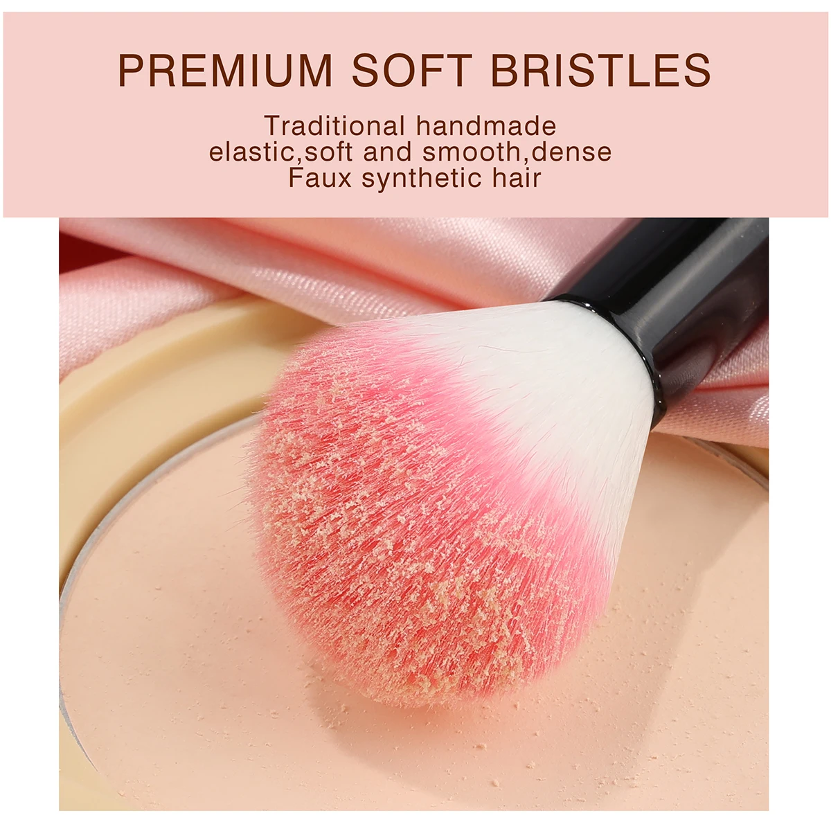 Kaizm 32Pcs Makeup Brushes Sets Professional Foundation Brush Eyebrow Powder Highlight Conceal Brush Makeup Tools Kits With Bags