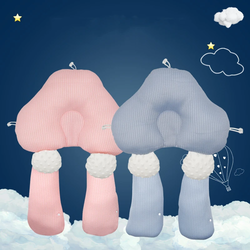 

Babies' Shaping Pillow Newborn Baby Soothing Cloud Pillow Sleeping Correct Head Shape Anti-Deviation Head Baby Pillow Comfort