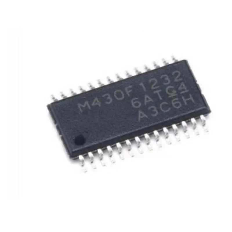 

MSP430F1232IPWR Integrated circuit, processor, microcontroller-MCU 16BIT 8KB FLASH 256B RAM 10BIT ADC TSSOP-28