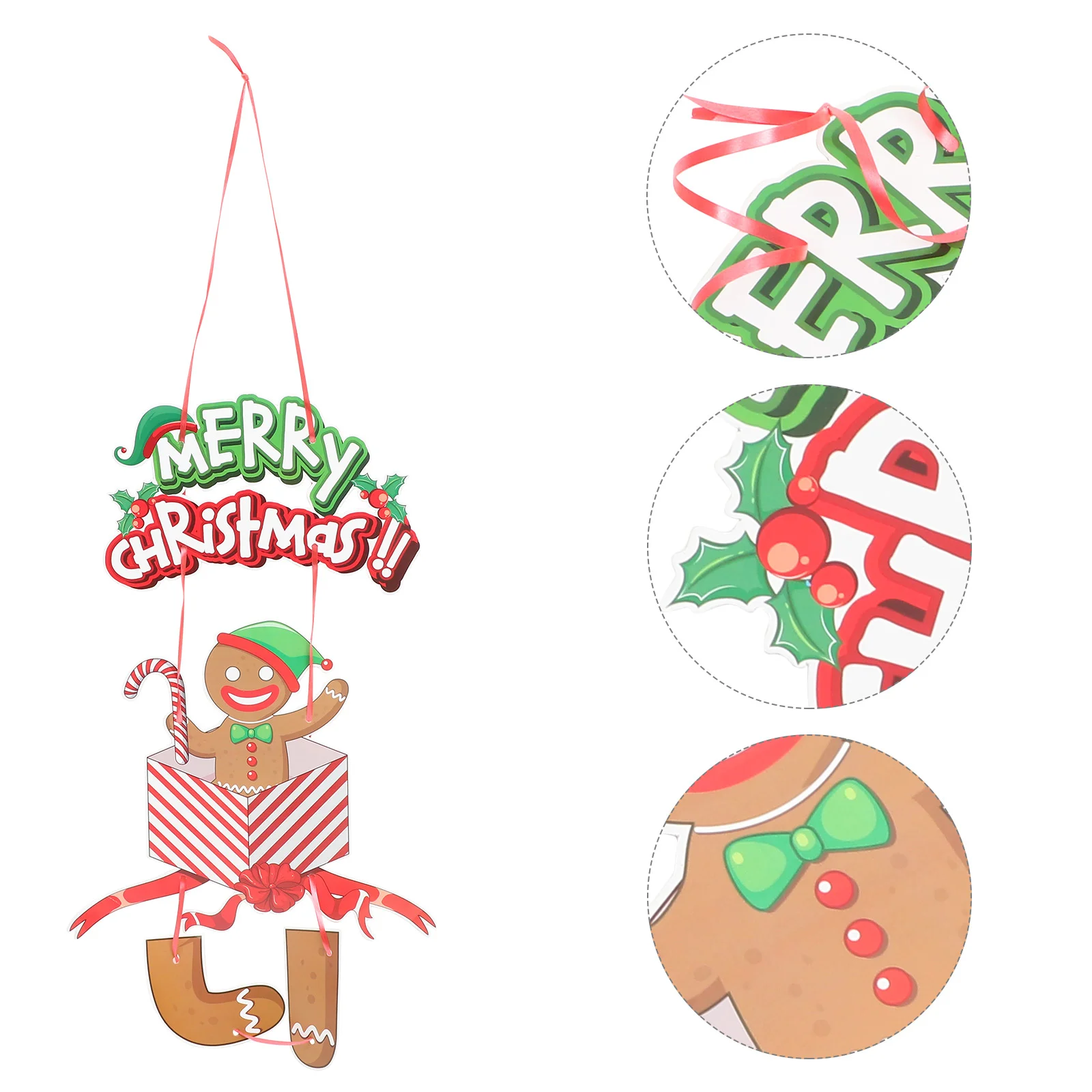 

1 Set Christmas Door Hanging Decoration Christmas Door Pendant Xmas Tree Hanging Decoration