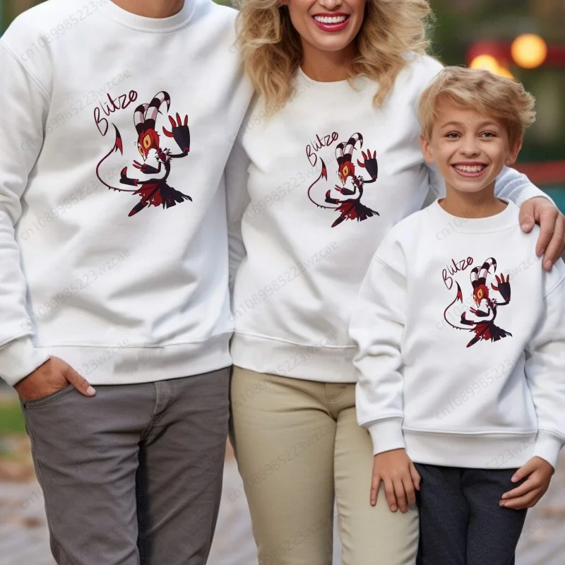 Детская Толстовка В Стиле Харадзюку С Мультяшным Принтом Повседневная Хлопковая