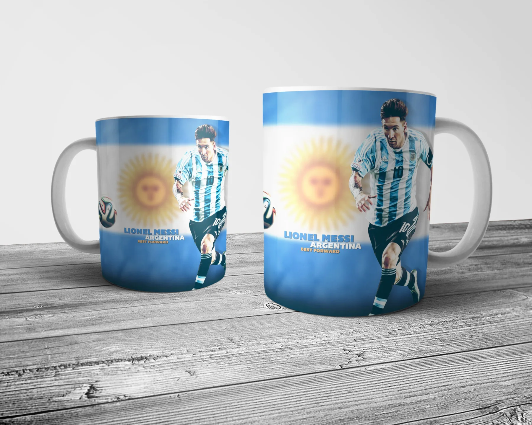 Кружка Pixxa Lionel Messi модель чашки 3 чашка для молока кофе чая фарфоровый