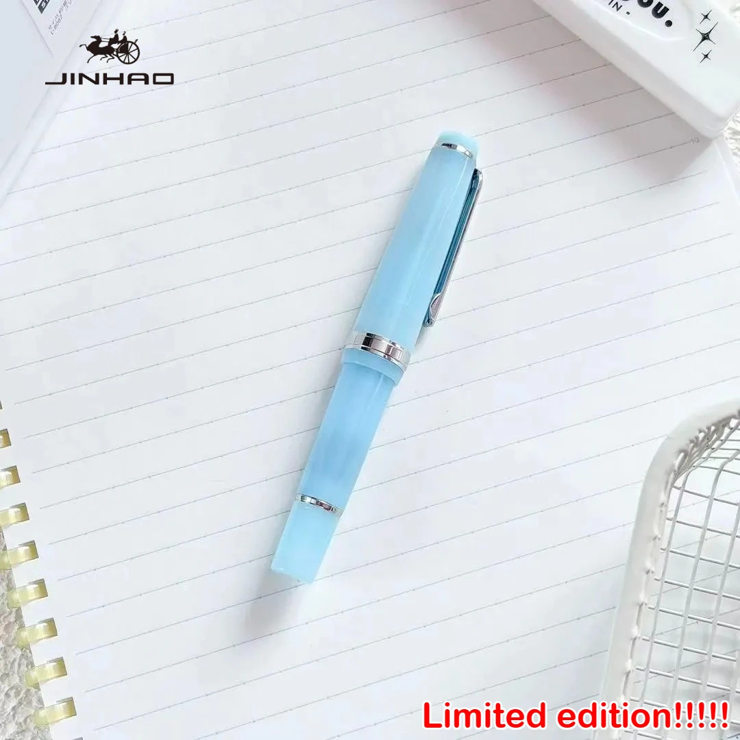 Фото Ручка-фонтан JINHAO 82 MINI, лимитированная серия, 9 новых цветов, перья EF/F/M/Bent, для каллиграфии, школьные и офисные принадлежности, канцтовары №3