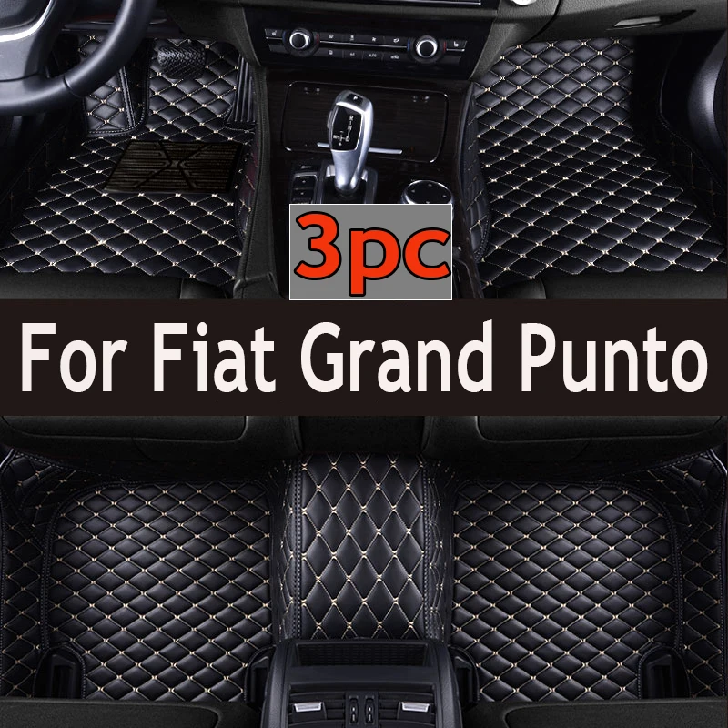 

Автомобильные коврики для Fiat Grand Punto Project 199 2005 ~ 2009, автомобильные коврики с 3 дверями, автомобильные аксессуары