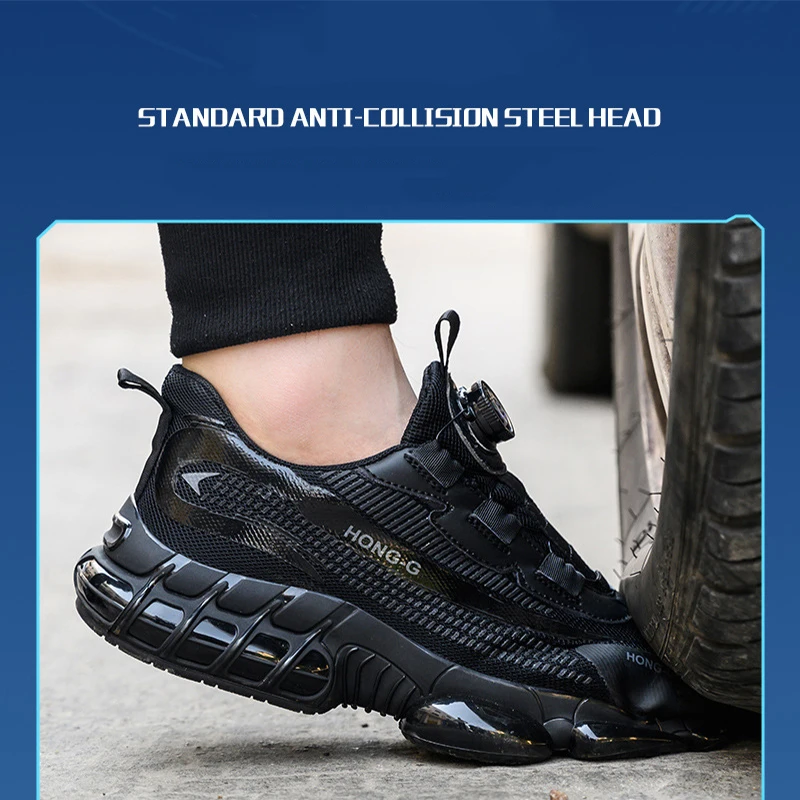 Waliantile/Новая защитная обувь кроссовки для мужчин рабочие ботинки в промышленном