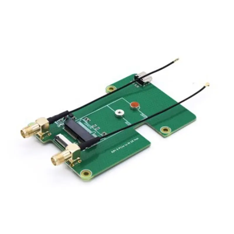 Фото N34R-For Raspberry Pi 5 RPI Pcie to M.2 E HAT Плата расширения для беспроводных сетевых карт NGFF M.2 E Key с поддержкой Wifi6/Wifi7 №4