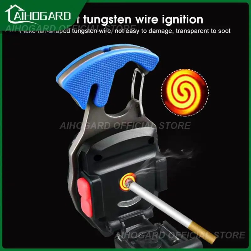 

Multi-function Emergency Light Built-in Bracket Strong Magnetic Back Emergency Igniter 500mah Battery Work Light Whistle