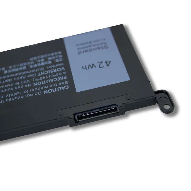 Фото Аккумулятор WDXOR для ноутбуков Dell Inspiron 13 5368, 7368, 14 5468, 7460, 15 7560, 7579, 5567, 5565, 3CRH3, T2JX4, 11.4V, 42Wh, литий-ионный, перезаряжаемый №4