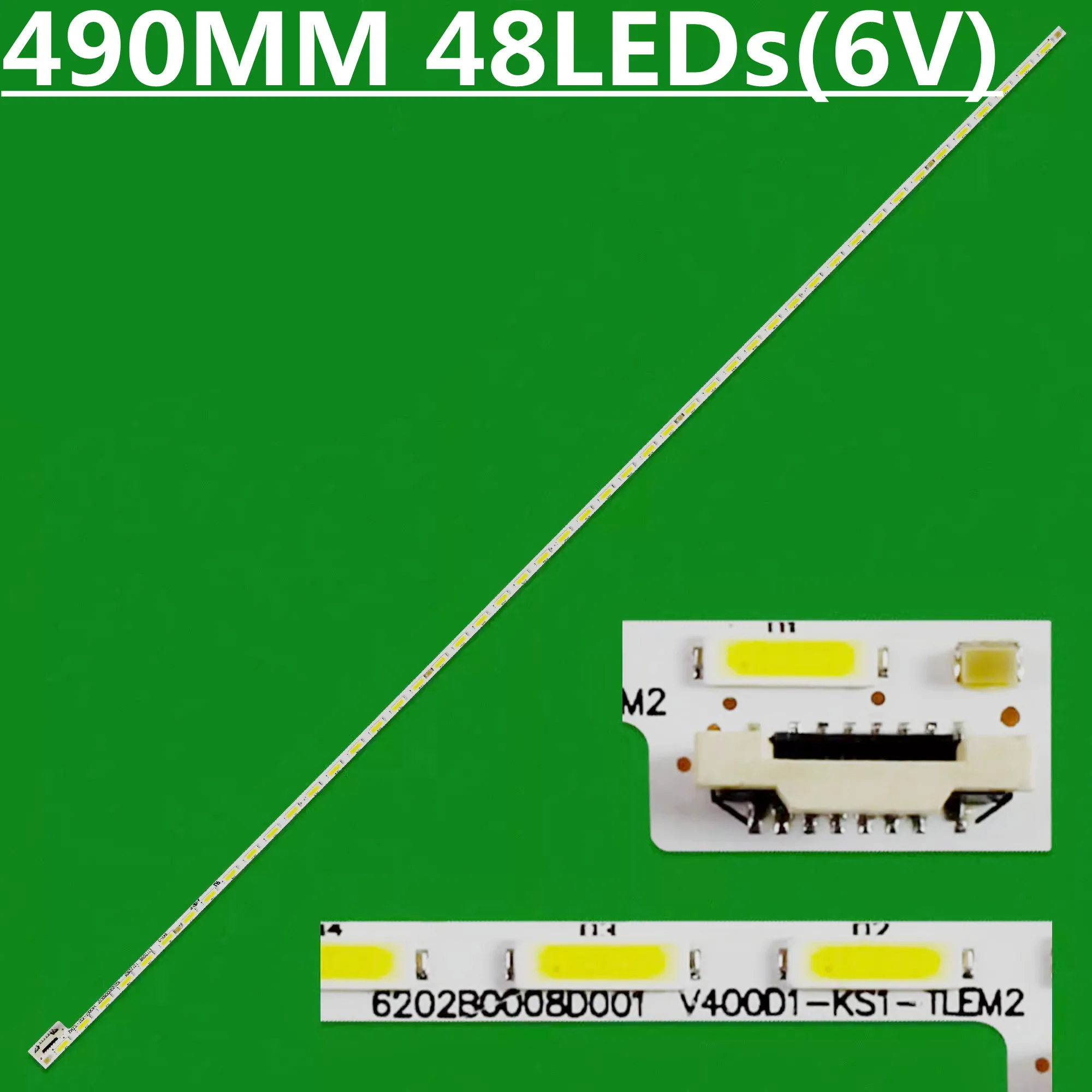 Светодиодная лента для LCD-40S3A LCD-40U1A LCD-40DS72A LED40T60U LED40X9600U 40PUK680912 V400D1-KS1-TLEM2 TLEM1 6202B0008D0001 D40A571U (art.: 3920d279fb98e) - 3920d279fb98e