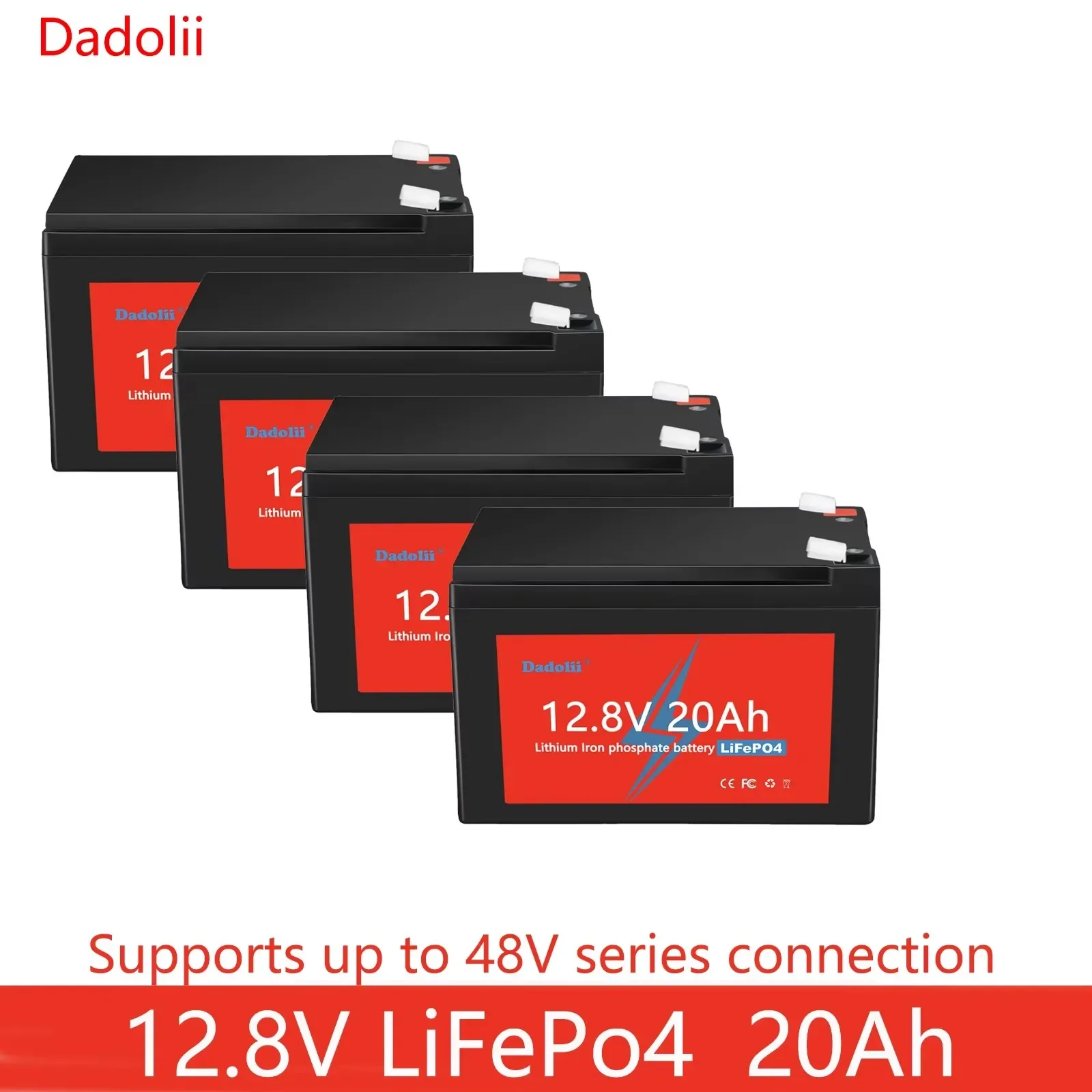 Новый аккумулятор LiFePo4 12 В, 20 Ач, литий-железо-фосфатный аккумулятор 12 В, 24 В, LiFePo4 для детских скутеров, лодочного двигателя, без налога (art.: 3920cacaa39e8) - 3920cacaa39e8