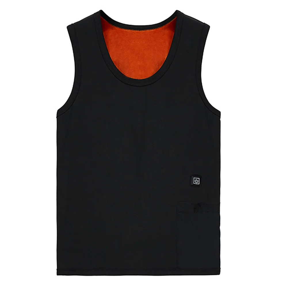 

Washable Hiking U Neck Adjustable Temperature Autumn Winter Heated Vest USB Rechargeable Camping Slim Fit Adults Skiing Outdoor