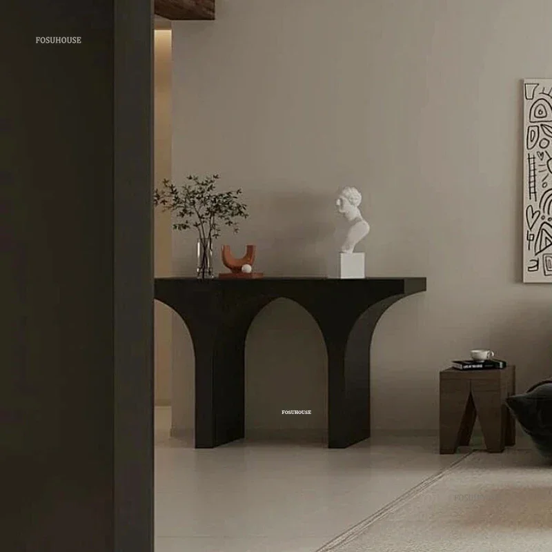 Французский простой консольный столик украшение для коридора отеля настольный