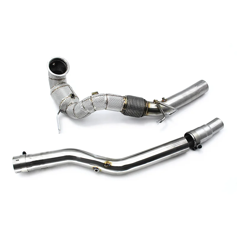 

Boska Exhaust Downpipe For VW GOLF VIII/8/8R/R 2019-2022 High flow catted downpipe with catalyst Exhaust Pipe