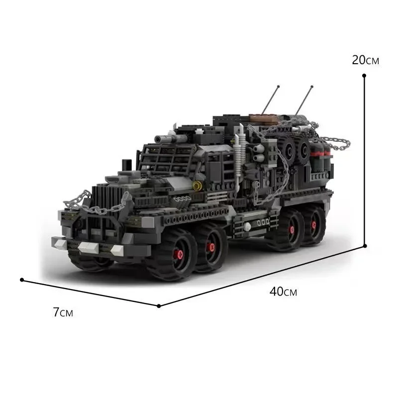 MOC-116001 знаменитая серия фильмов Desert 8x8 большой грузовик в сборе