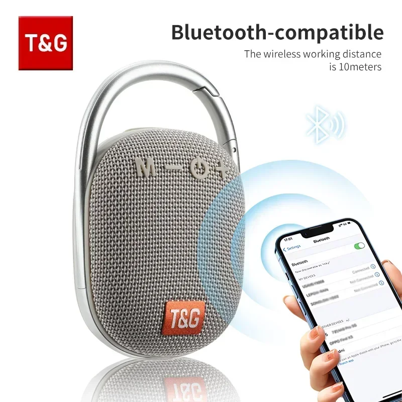 Динамик TG321 Портативные Bluetooth уличные мини-колонки TWS Музыкальная шкатулка Аудио