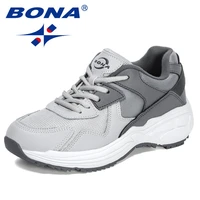 bona 2022 new designers chunky sneakers women breathable shoes casual running jogging shoes ladies vulcanized shoes feminimo